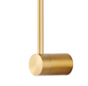 Lampa ścienna kinkiet LED listwa metalowy złoty elegancki klasyczny minimalistyczny uniwersalny 60 cm SPARO ST-10669W1 gold Step Into Design